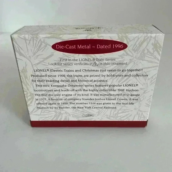 Hallmark Keepsake Ornament Lionel Train - Picture 3 of 12